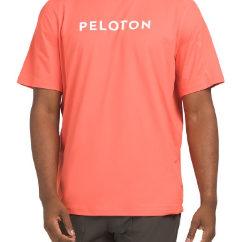 Peloton Bright Coral Men's Tee